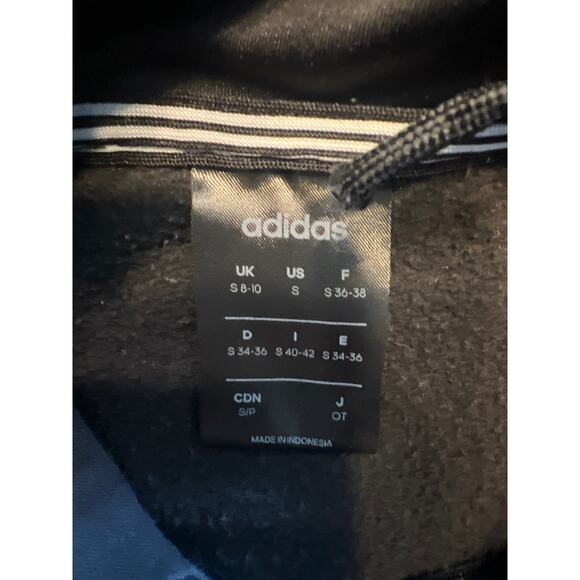 ADIDAS Black Hoodie Small - Picture 4 of 4